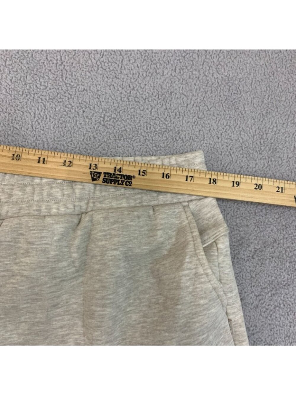 NWT Mondetta Women's XL Fleece Pants Tan Organic Cotton Blend - Picture 6 of 13